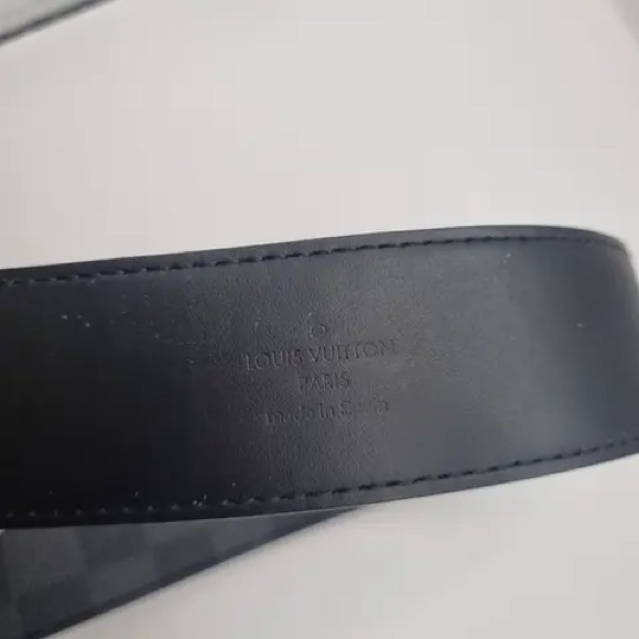 Louis Vuitton
Initiales black checkered leather belt
90cm (36in) - Picture 4 of 5